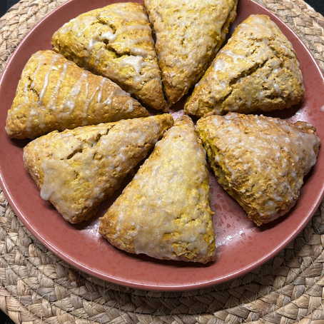 Scones au levain et à la courge