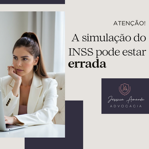 Foto da Jéssica Amanda Advogada com o título 'Atenção! A simulação do INSS pode estar errada'