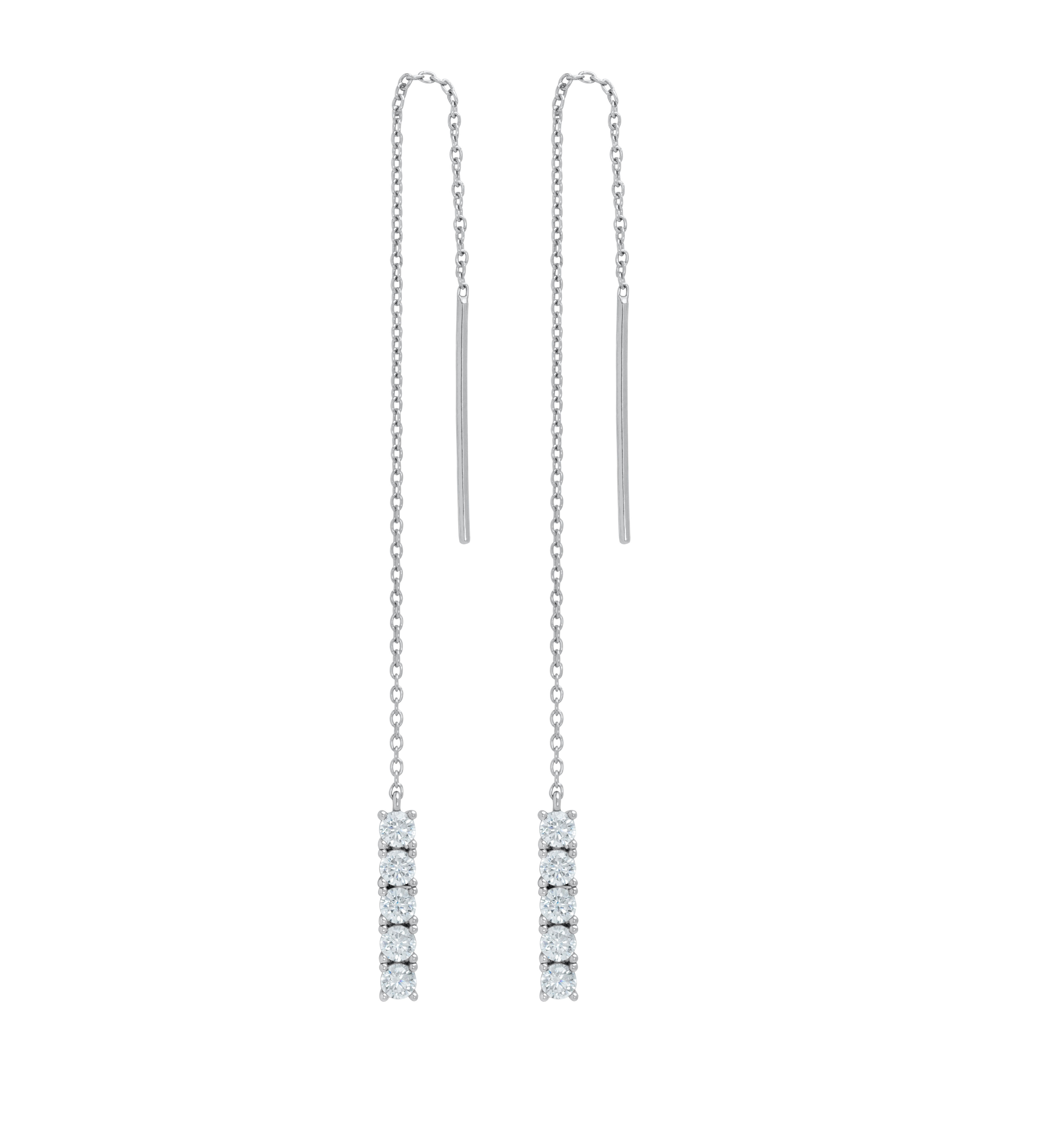 minou Ohrringe Silber