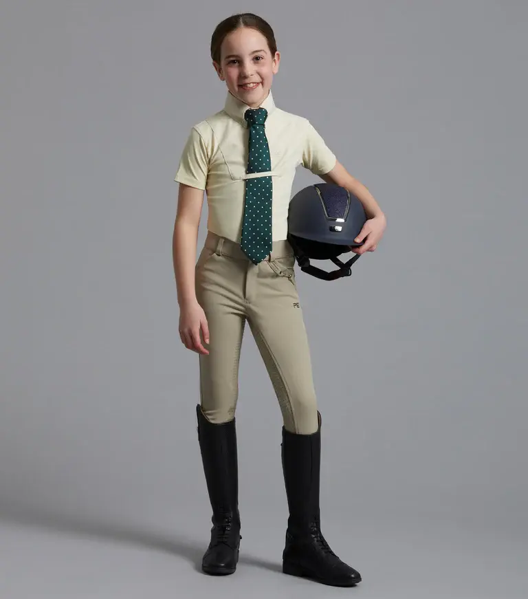 Thumbnail: PE Brava Girls Full Seat Get Riding Breeches
