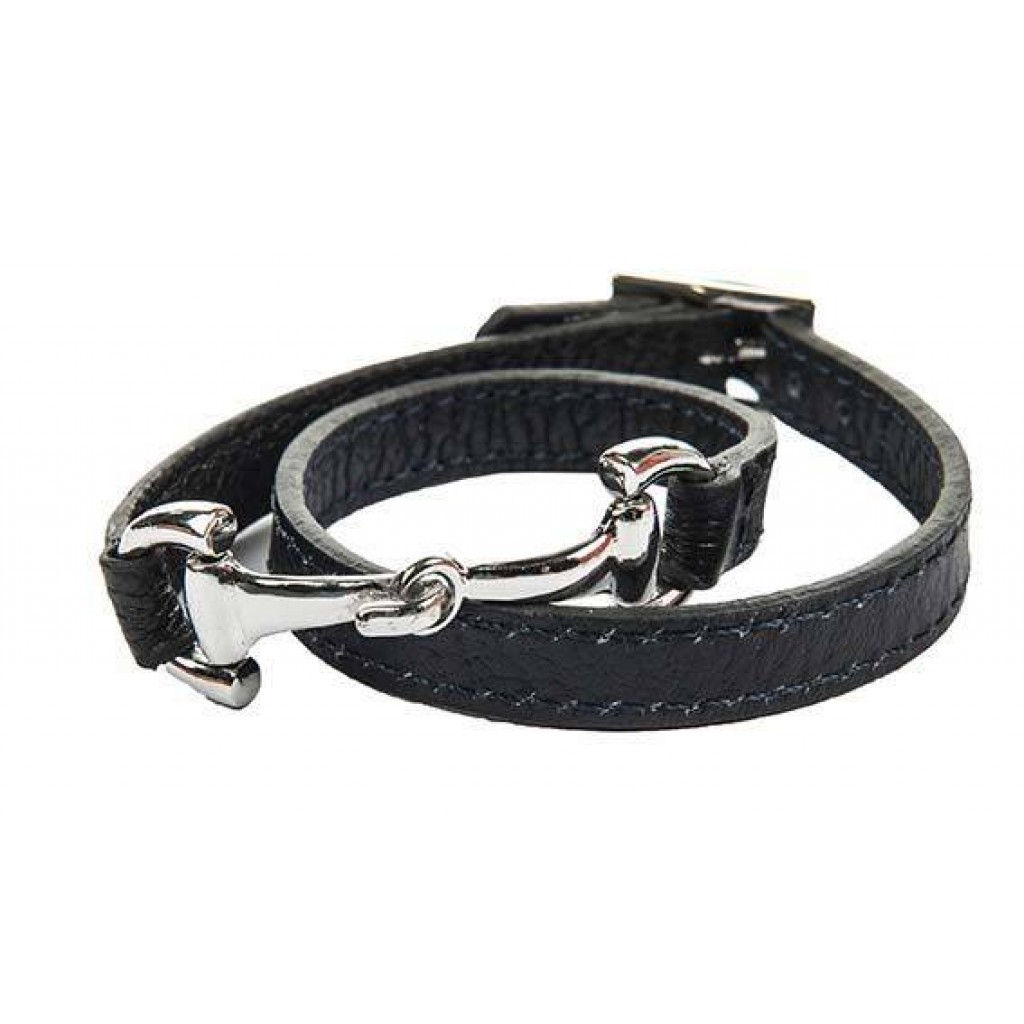 HKM Leather Snaffle Bracelet