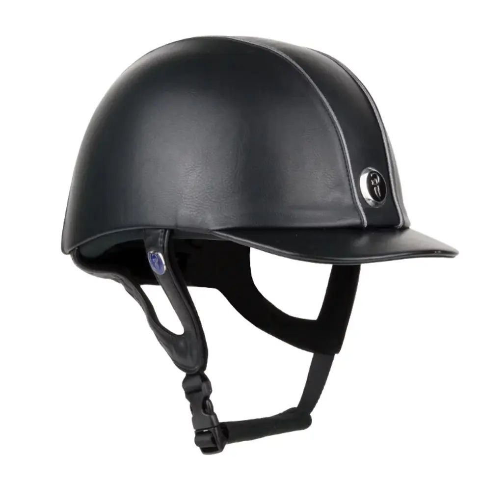 Thumbnail: GATEHOUSE  “JEUNESSE” Leather Riding Hat