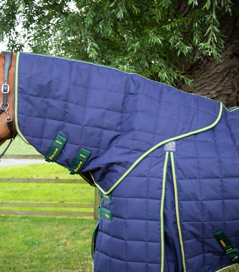 Thumbnail: PE Lucanta 450g Stable Rug with Neck Cover