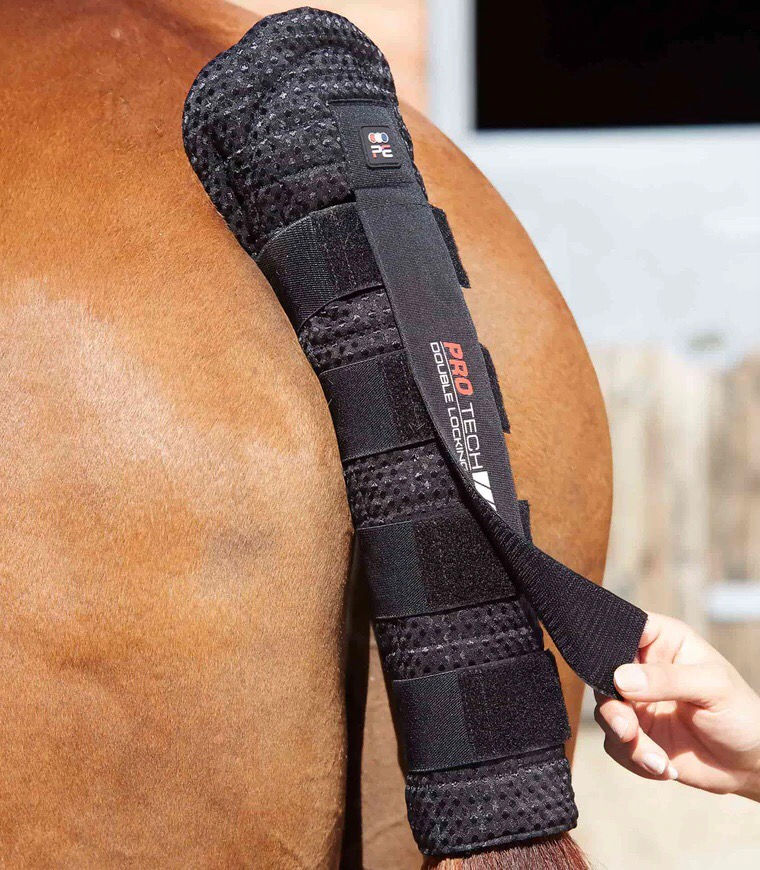 Thumbnail: PE  Waffle Quilted Double Locking Tail Guard