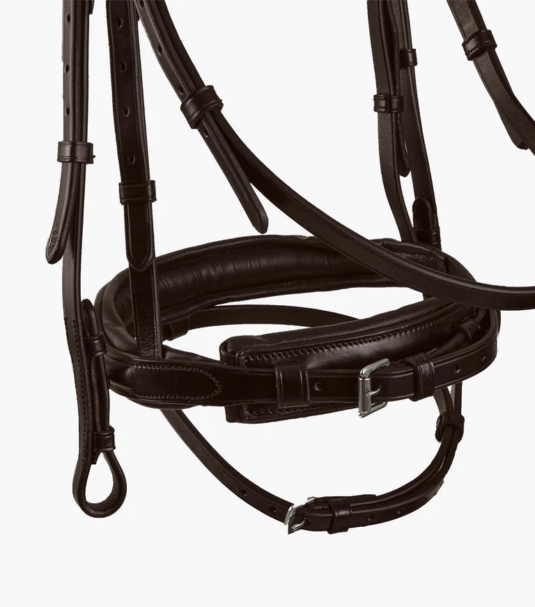 Thumbnail: PE Rizzo Anatomic Snaffle Bridle with Flash