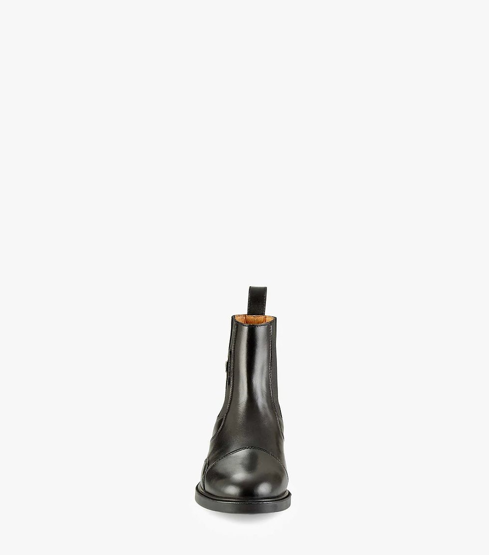 Thumbnail: PE Elnaro Kids Leather Paddock Boots