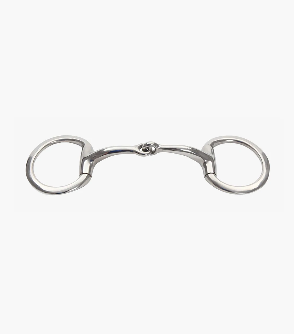 PE Curved Mouth Eggbutt Snaffle