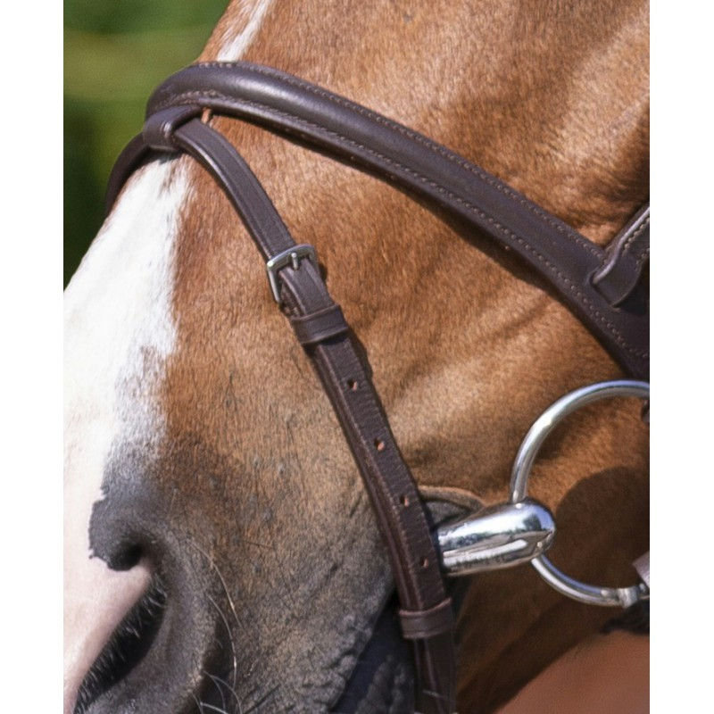 Thumbnail: RIDING WORLD "MUSEROLLE COMBINÉE" BRIDLE