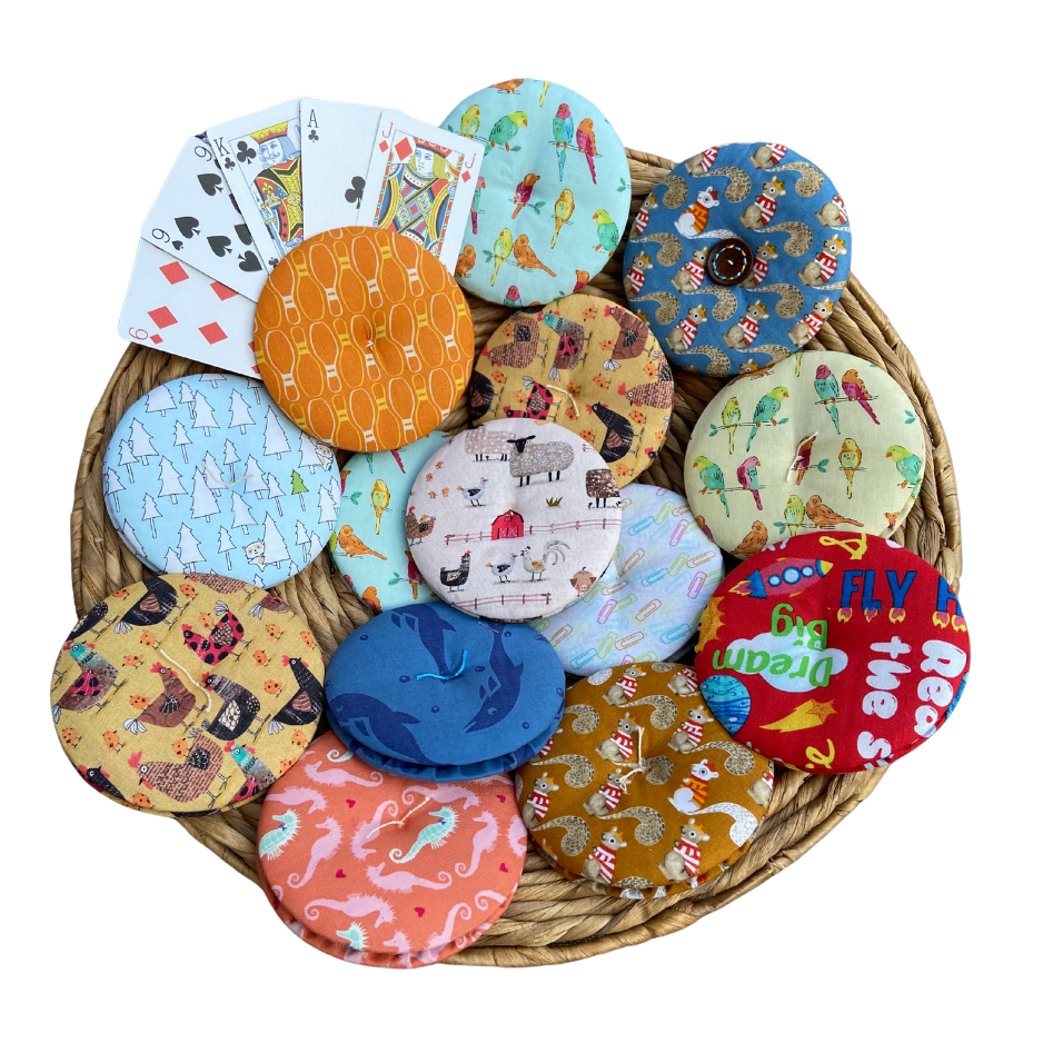 Thumbnail: Recycled CD Playing Card Holders