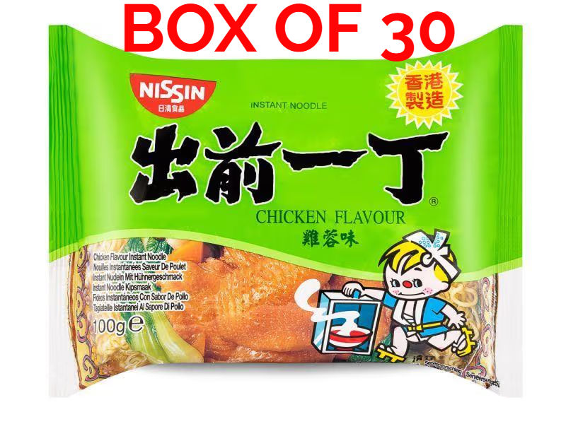 HK Nissin Demae Ramen Chicken 30x100g