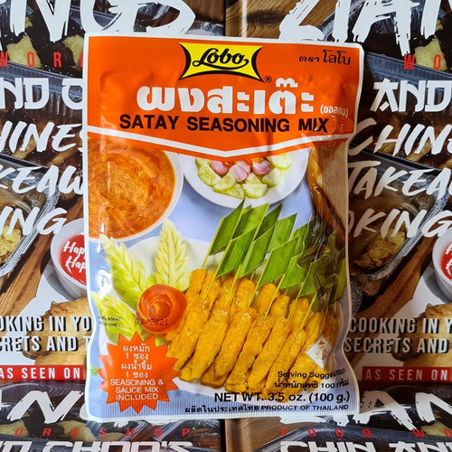 Lobo Satay Seasoning Mix 100g Chin and Choo
