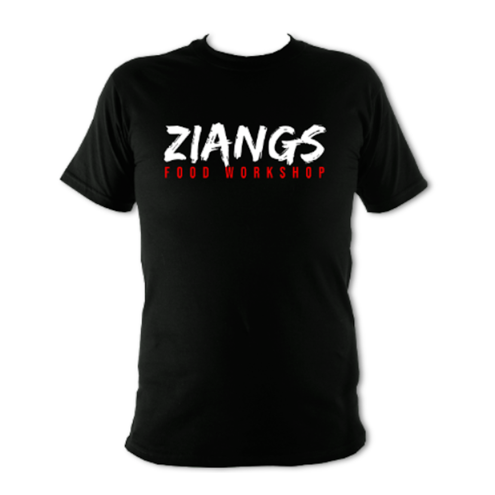 Unisex Black Ziangs Logo T-shirt