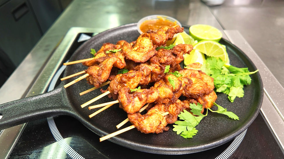 Old School Chicken Satay Skewers Video & Written Recipe