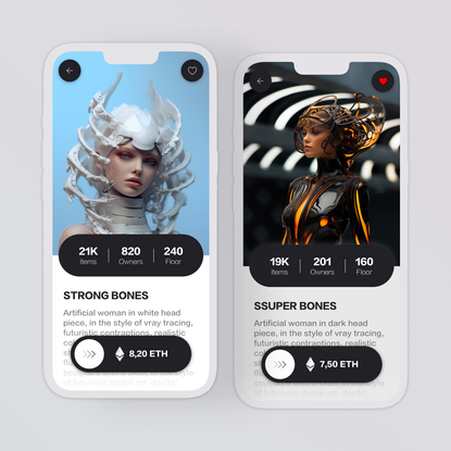 This platform is an NFT marketplace where you can find various NFTs that exist and are traded as collections.