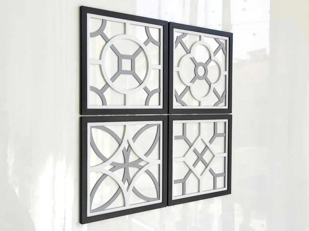 Ornamental Tile Wall Decor - Simple house interior decoration