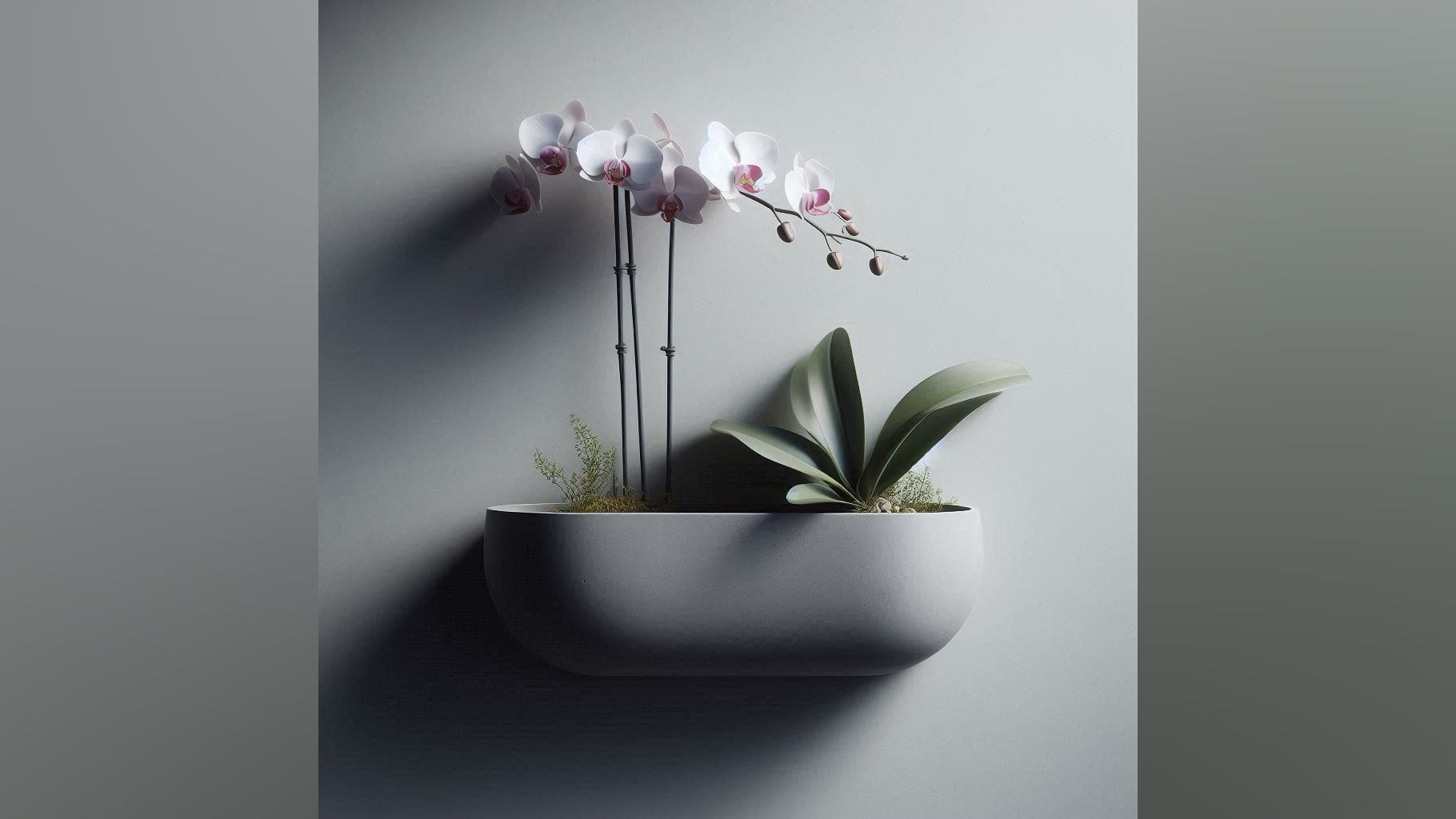 Wall Hanging Orchid Plant Pot