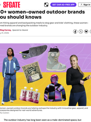 OutspireX Spotlighted in SFGate’s Top Women-Owned Outdoor Brands