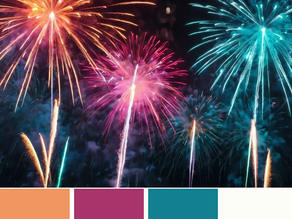 Happy New Year Color Palette