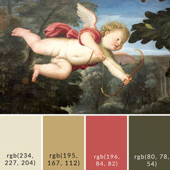 Cupid Cutie - The god of Love - Color Palette