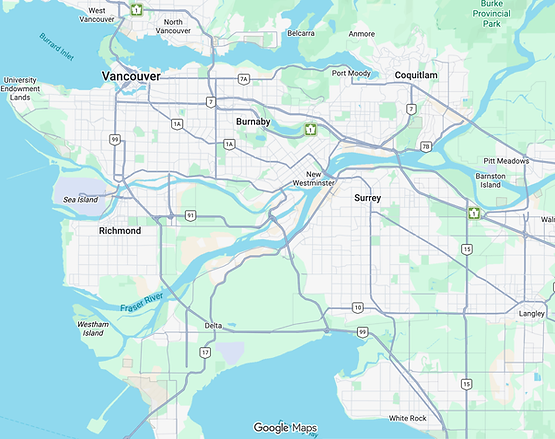 Mountain View Windows and Gutters Service areas in Vancouver