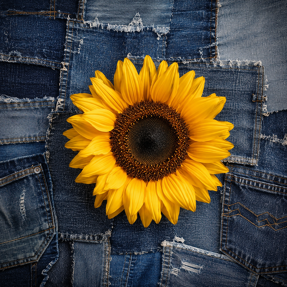 DENIM IN BLOOM