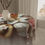 Thumbnail: Elegant Floral Easter Tablecloth with Gold Accents