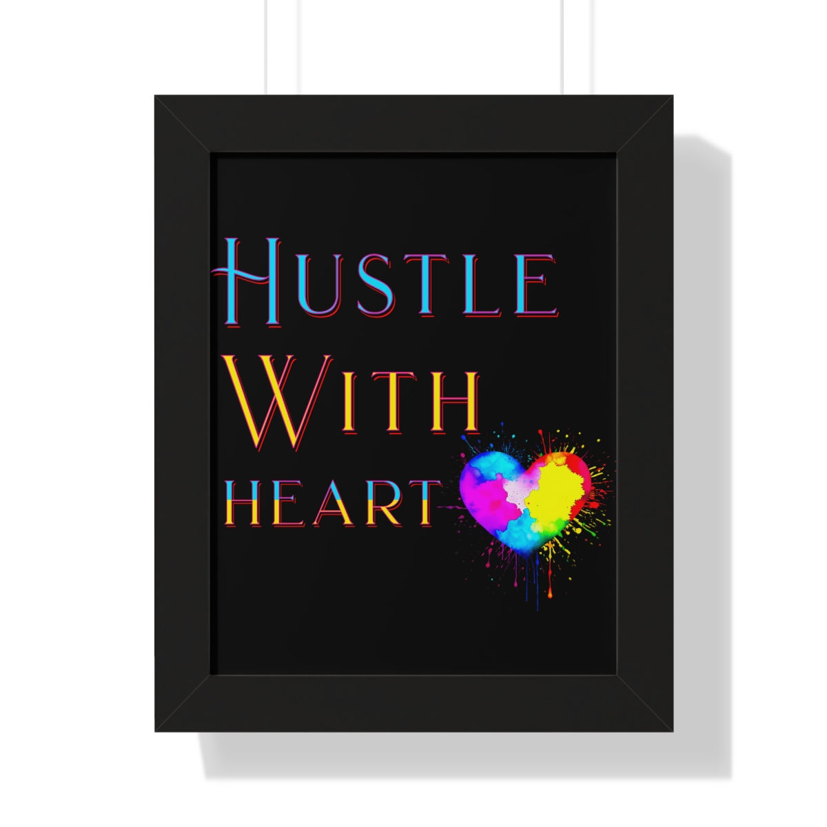 Framed Vertical Poster