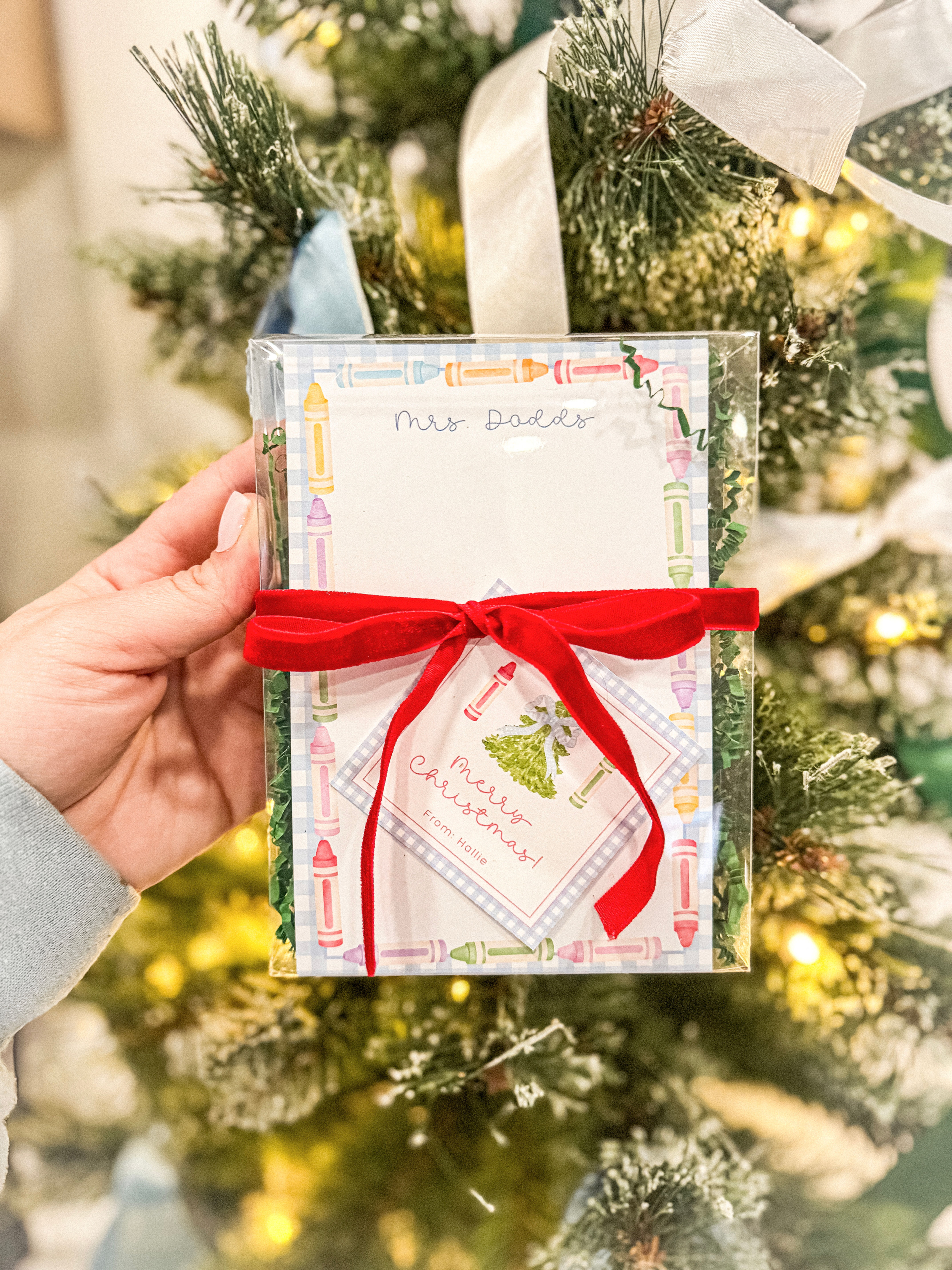 Crayon Teacher Notepad 