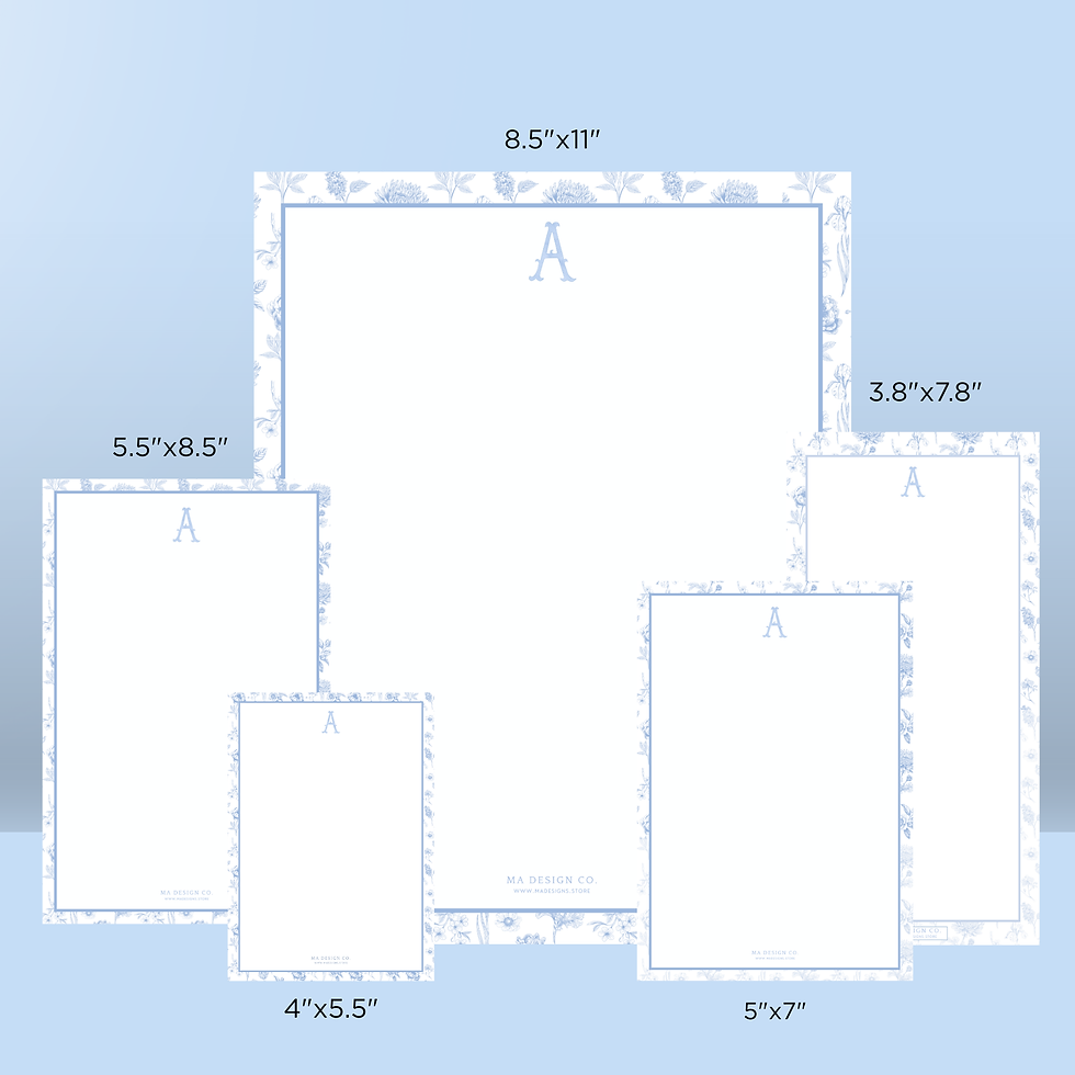 Thumbnail: French Floral Notepad