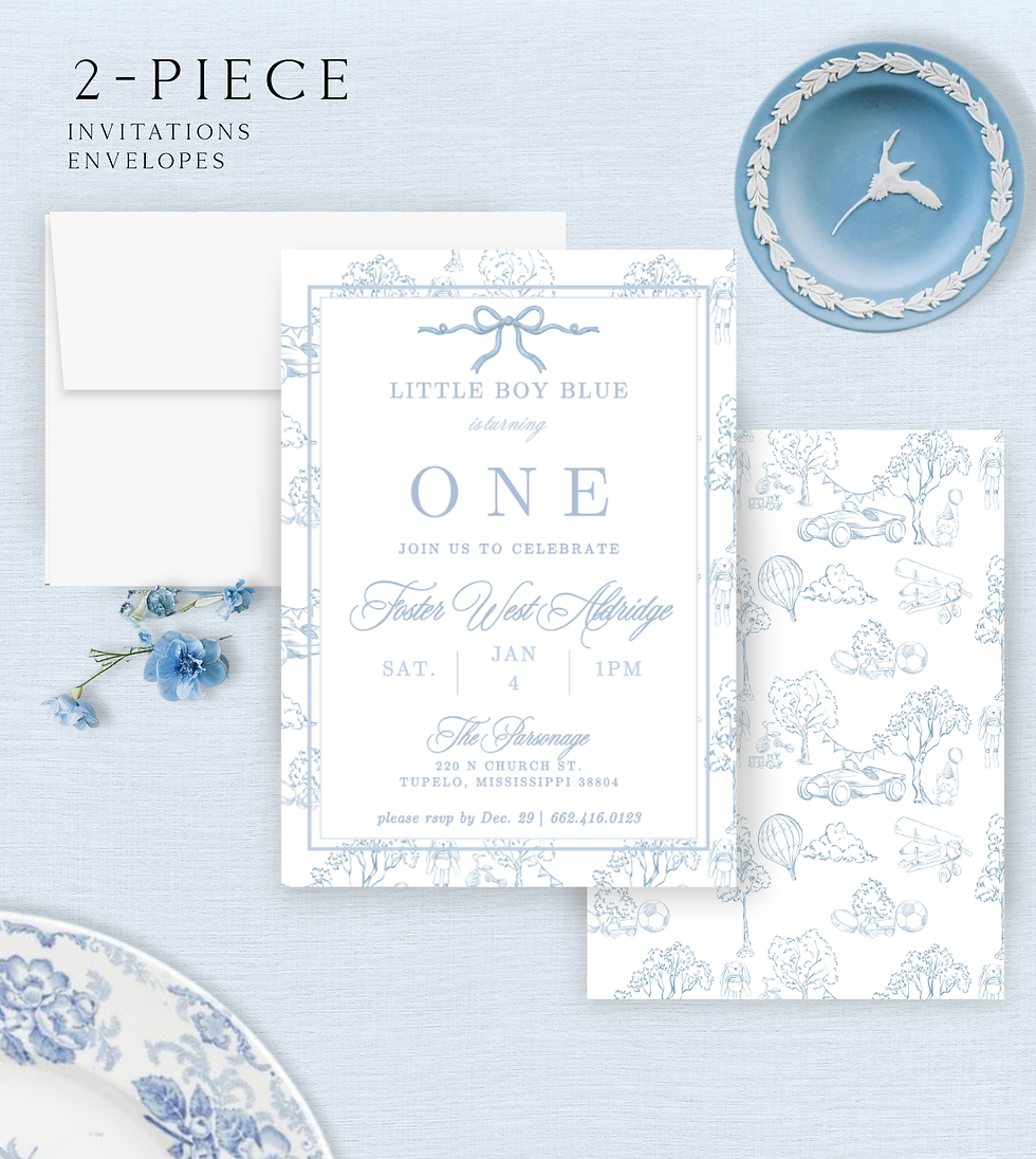 Thumbnail: Birthday Invitation Suite