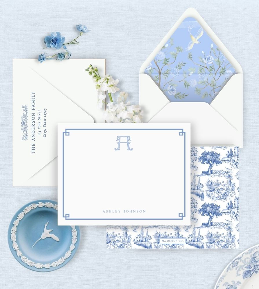 Chinoiserie Note Cards