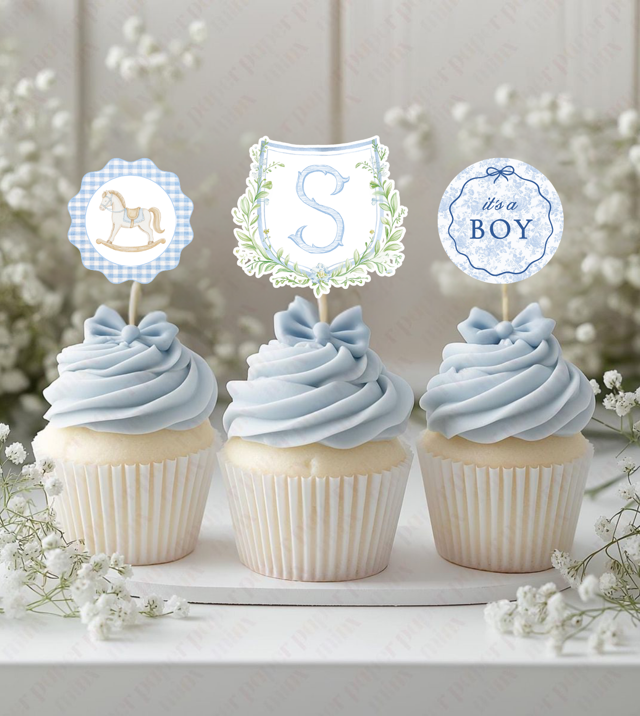 Custom Cupcake Toppers