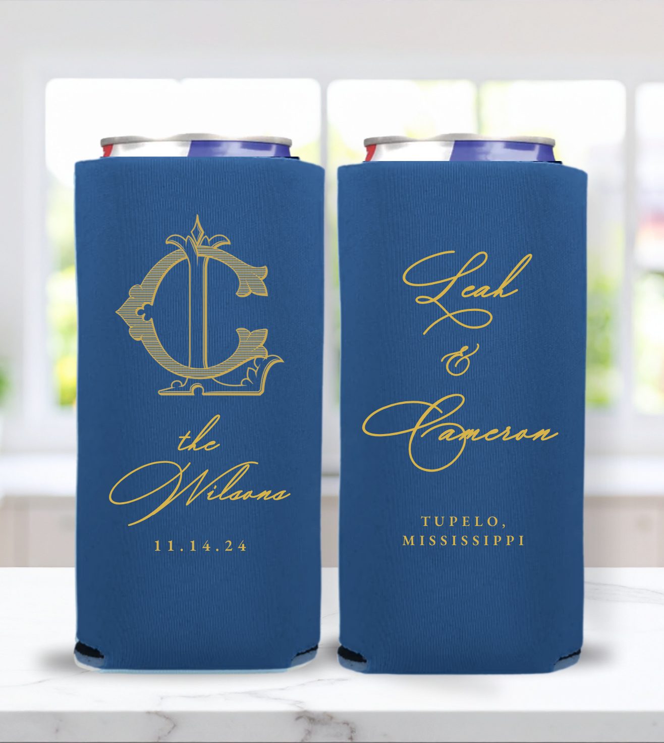 Slim Foam Can Coolers