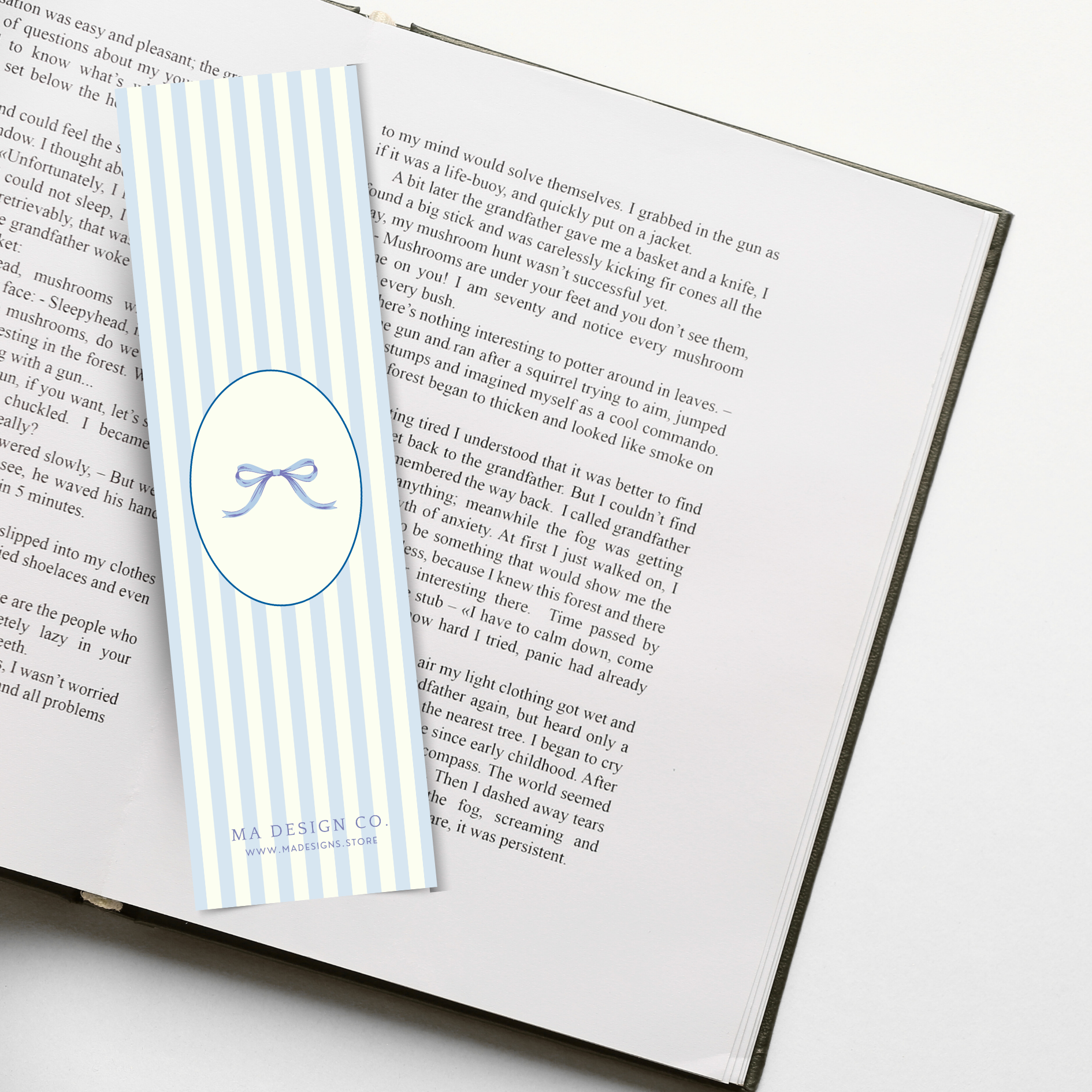 Satin Study Bookmark