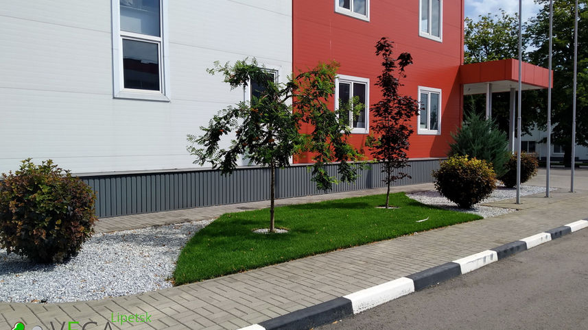 ландшафтный дизайн Vega Вега Липецк благоустройство озеленение территории