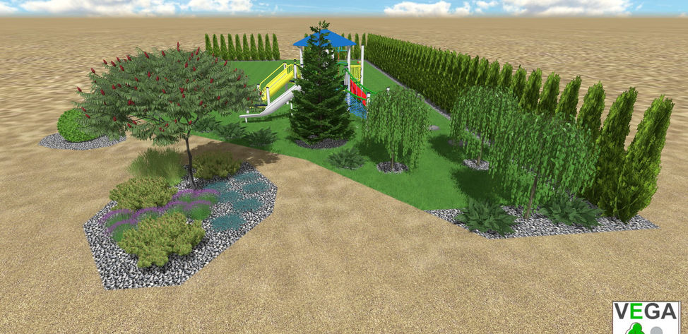 ландшафтный дизайн Vega Вега Липецк благоустройство озеленение территории