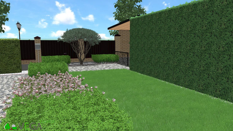 ландшафтный дизайн Vega Вега Липецк благоустройство озеленение территории