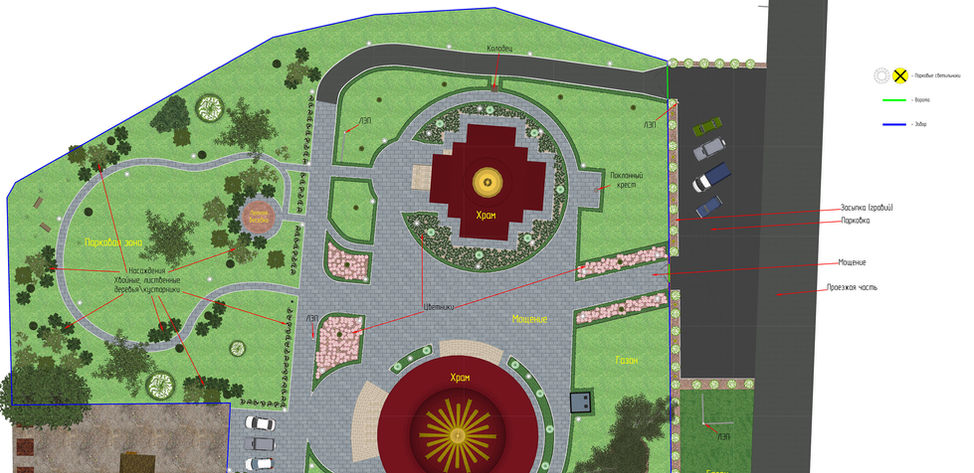 ландшафтный дизайн Vega Вега Липецк благоустройство озеленение территории 