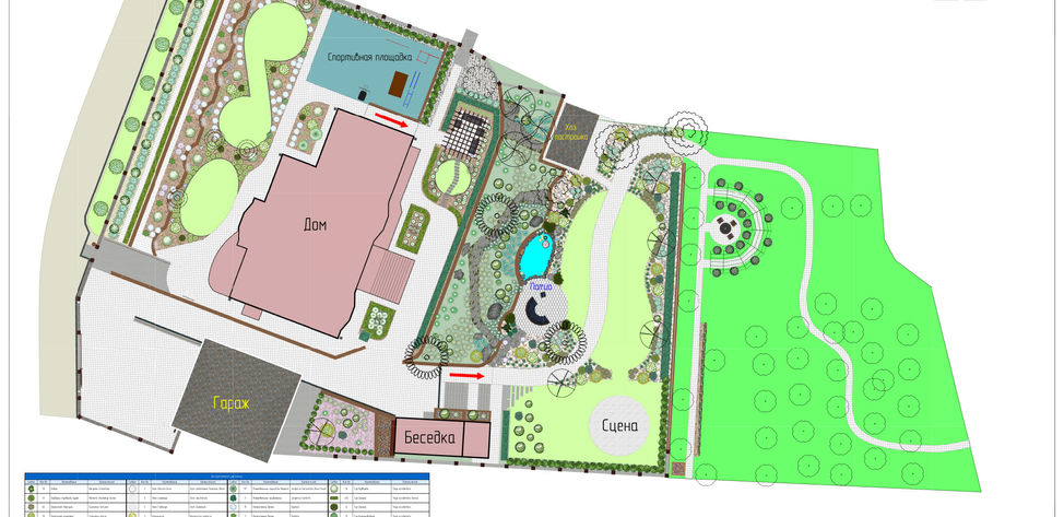 ландшафтный дизайн Vega Вега Липецк благоустройство озеленение территории