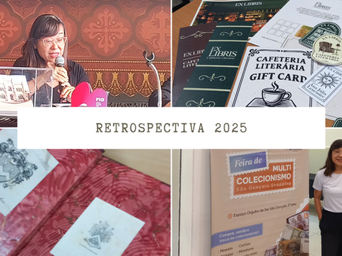 Boas Festas e a Retrospectiva da Caçadora de Ex-líbris 2025!