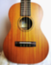 Pono MT-8 Solid Mahogany 8 String Tenor Ukulele