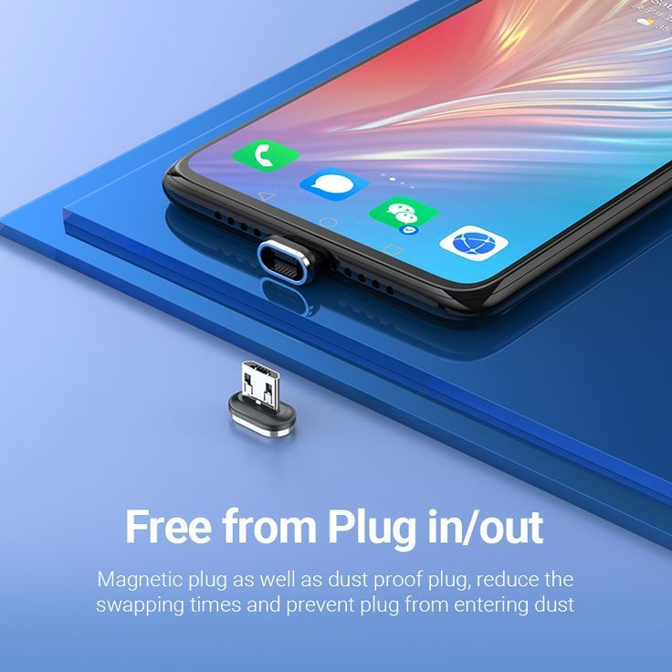 Thumbnail: 2-in-1 USB 2.0 3A Magnetic Charging Cable