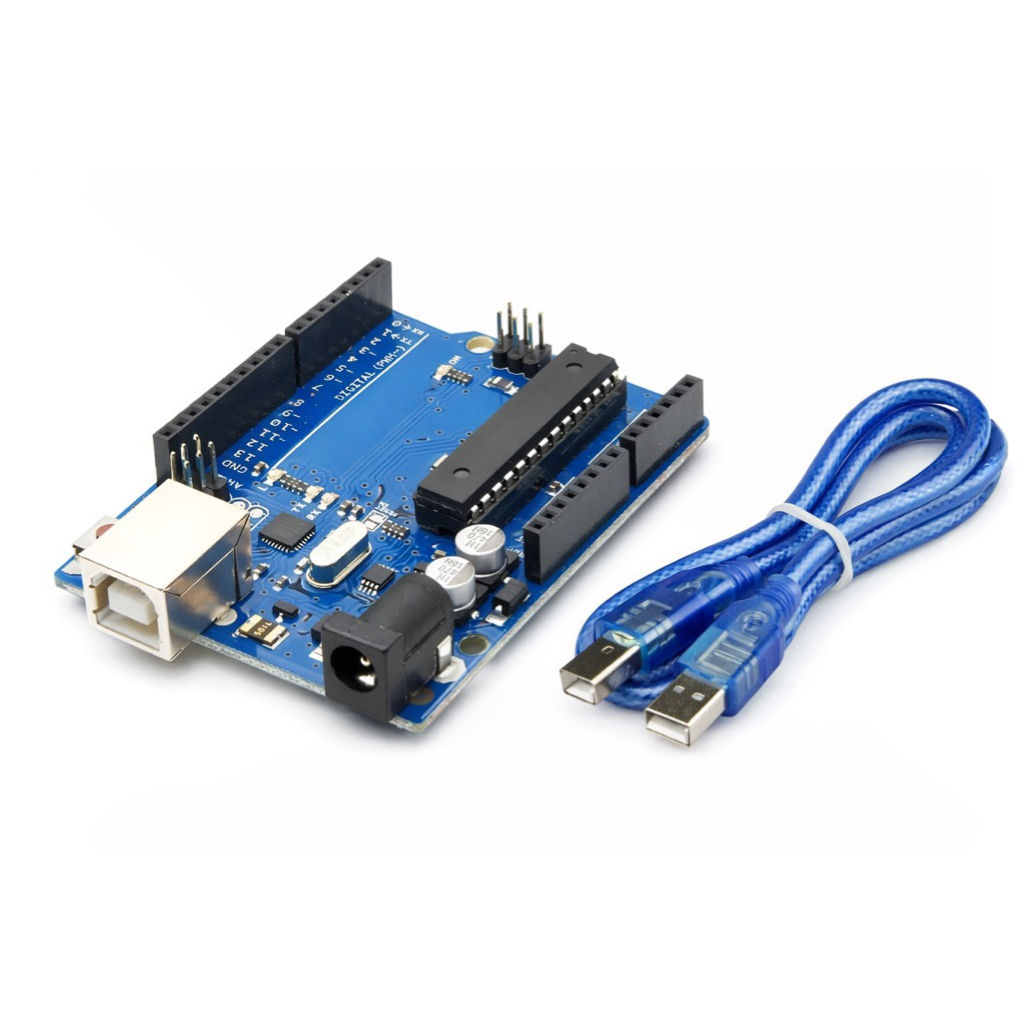 Arduino UNO Rev3 Compatible Board + USB Cable (ATmega328P)