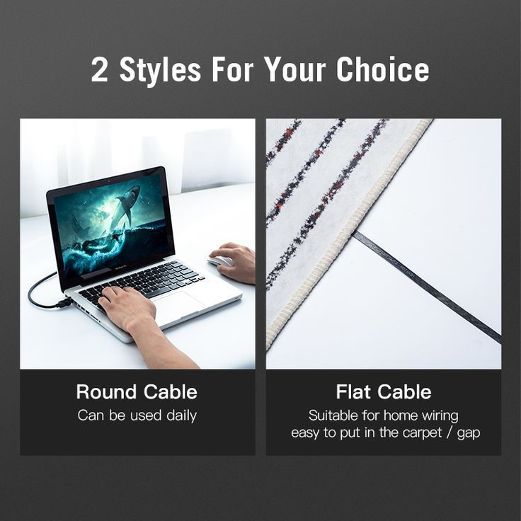 Thumbnail: Flat Cat.6 UTP Patch Cable