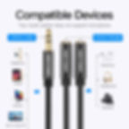 Thumbnail: 3.5mm Male to Double 3.5mm Female Stereo Cable