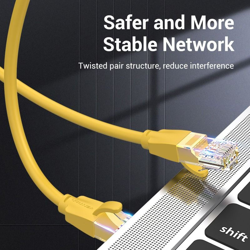 Thumbnail: Cat.6 UTP Patch Cable (Yellow)