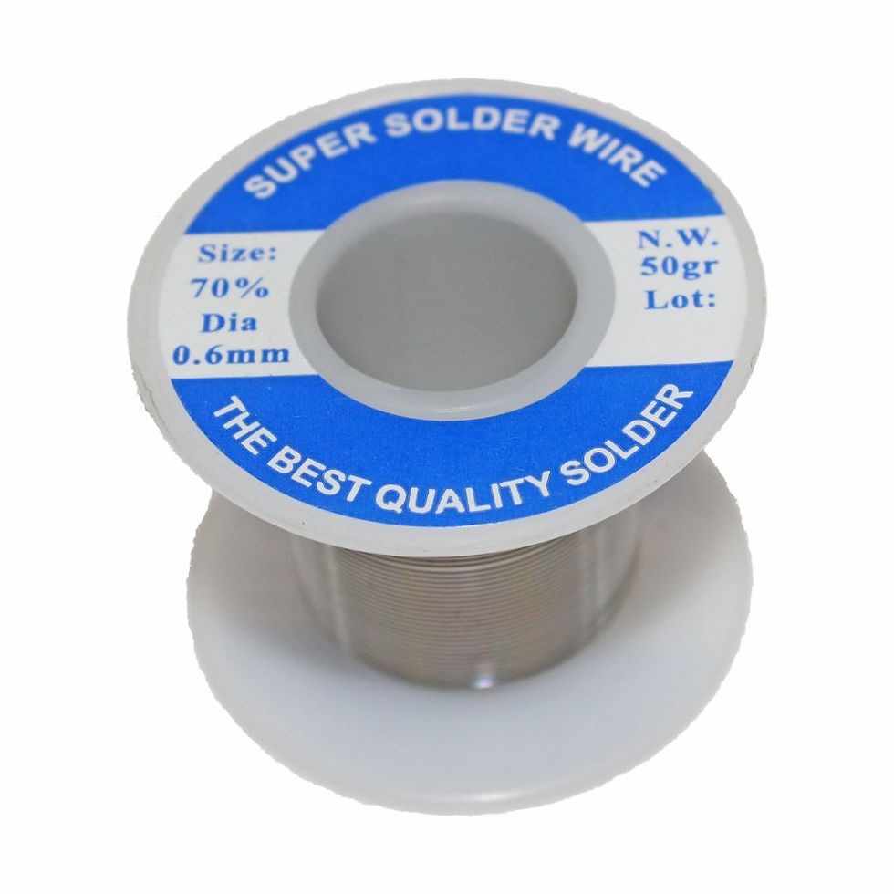 Premium Highly-Efficient Sn70/Pb30 Solder Wire – 0.6mm Diameter (50g)