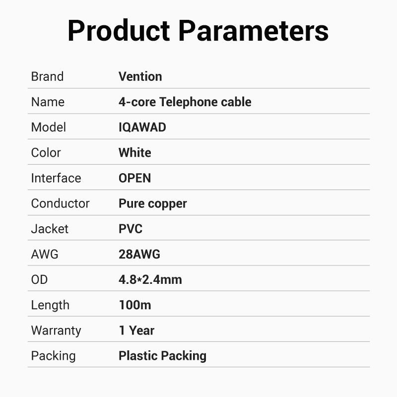 Thumbnail: 4 Core Telephone Cable