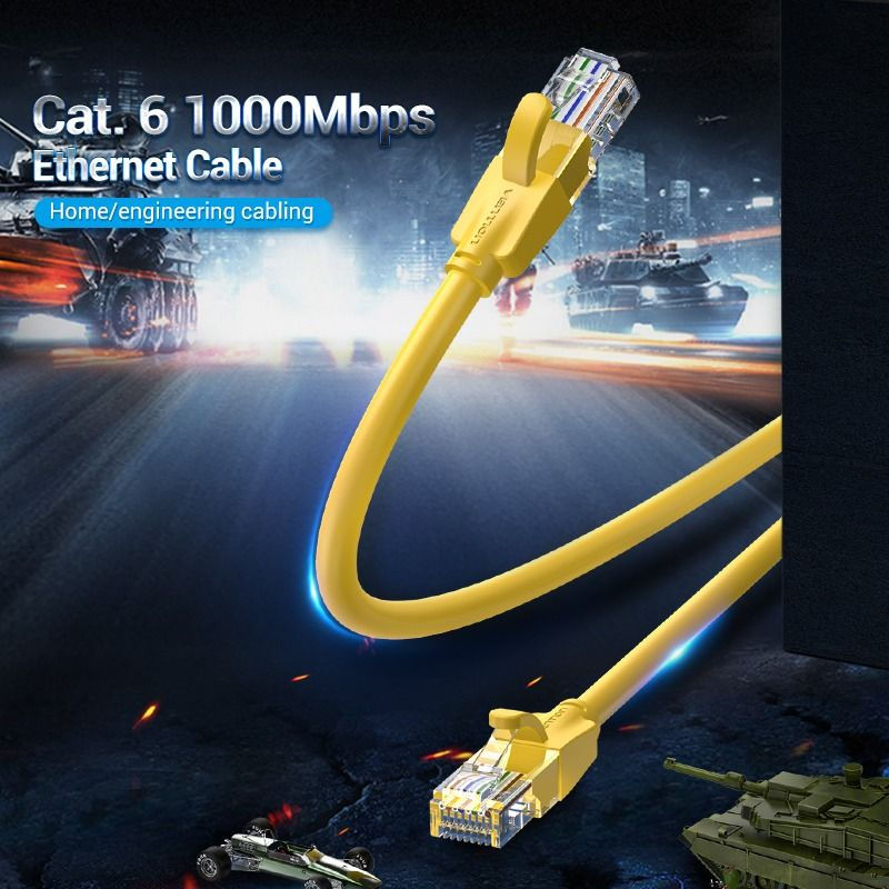 Thumbnail: Cat.6 UTP Patch Cable (Yellow)