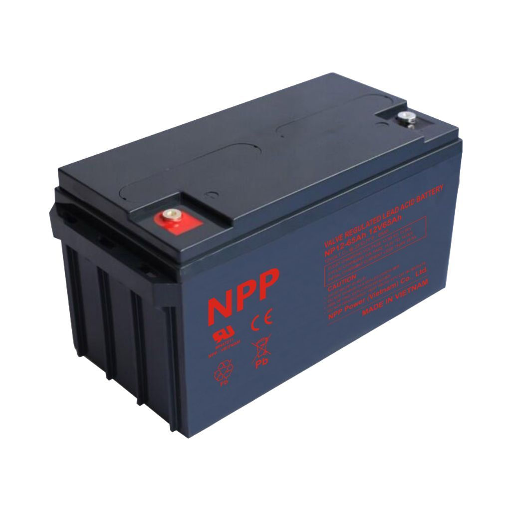 12V/65Ah AGM Valve Regulated Lead Acid Battery